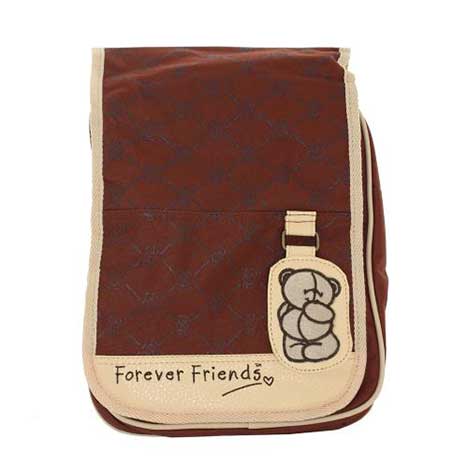 Forever Friends Shoulder Fashion Bag Brown